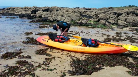 Kayak de mer avec Steren ar Mor
